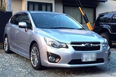 自動車保険料を調べたインプレッサ